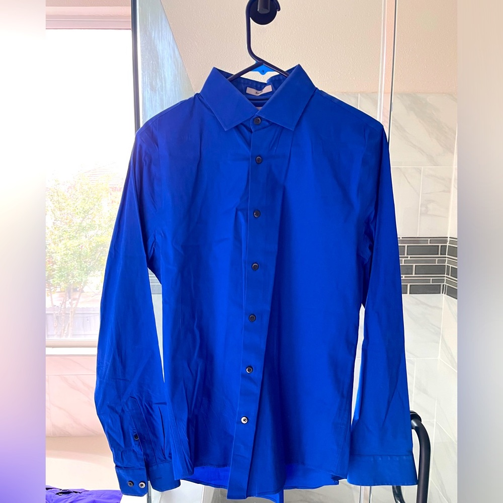 Bundle: Express 1MX Dress Shirts. Fitted. Size M.